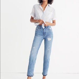 Madewell Classic Straight Jeans, size 26